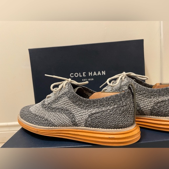 Cole Haan - OS Grande, Knit Wingtip II ~ Men’s Size 8 - Picture 2 of 4